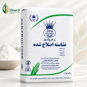 نشاسته اصلاح‌شده خوراکی گرم زرنام – کیسه ۲۵ کیلوگرمی